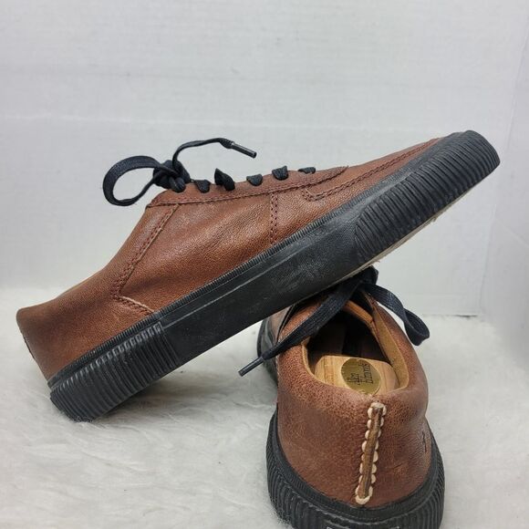 Frye Shawn Law Men's Brown Lace Men's Sneaker Shoes Size 9 - Picture 6 of 11